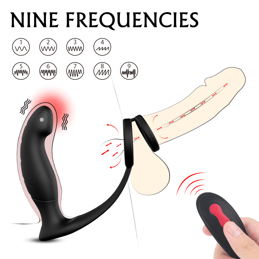 Penis Ring Soft Neck Design Vibrating Ring Lock Fine Ring