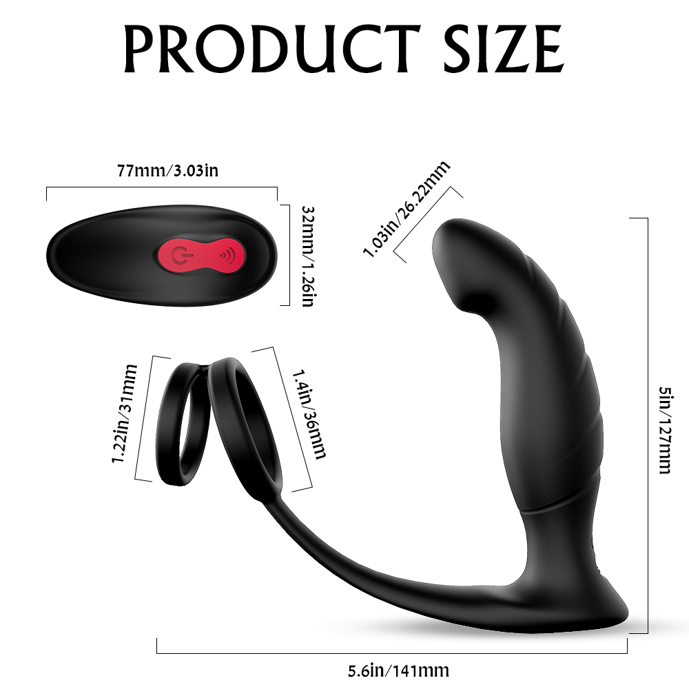 Penis Ring Soft Neck Design Vibrating Ring Lock Fine Ring