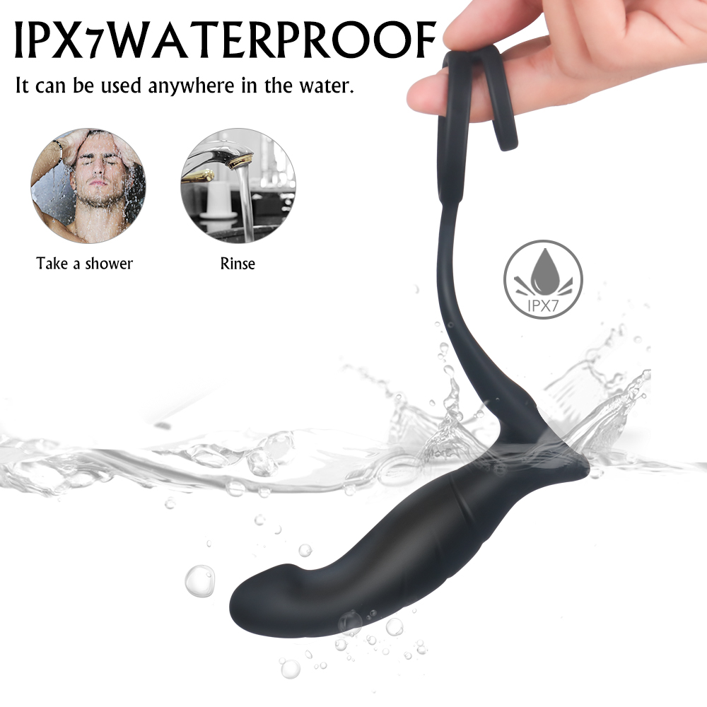 Penis Ring Soft Neck Design Vibrating Ring Lock Fine Ring