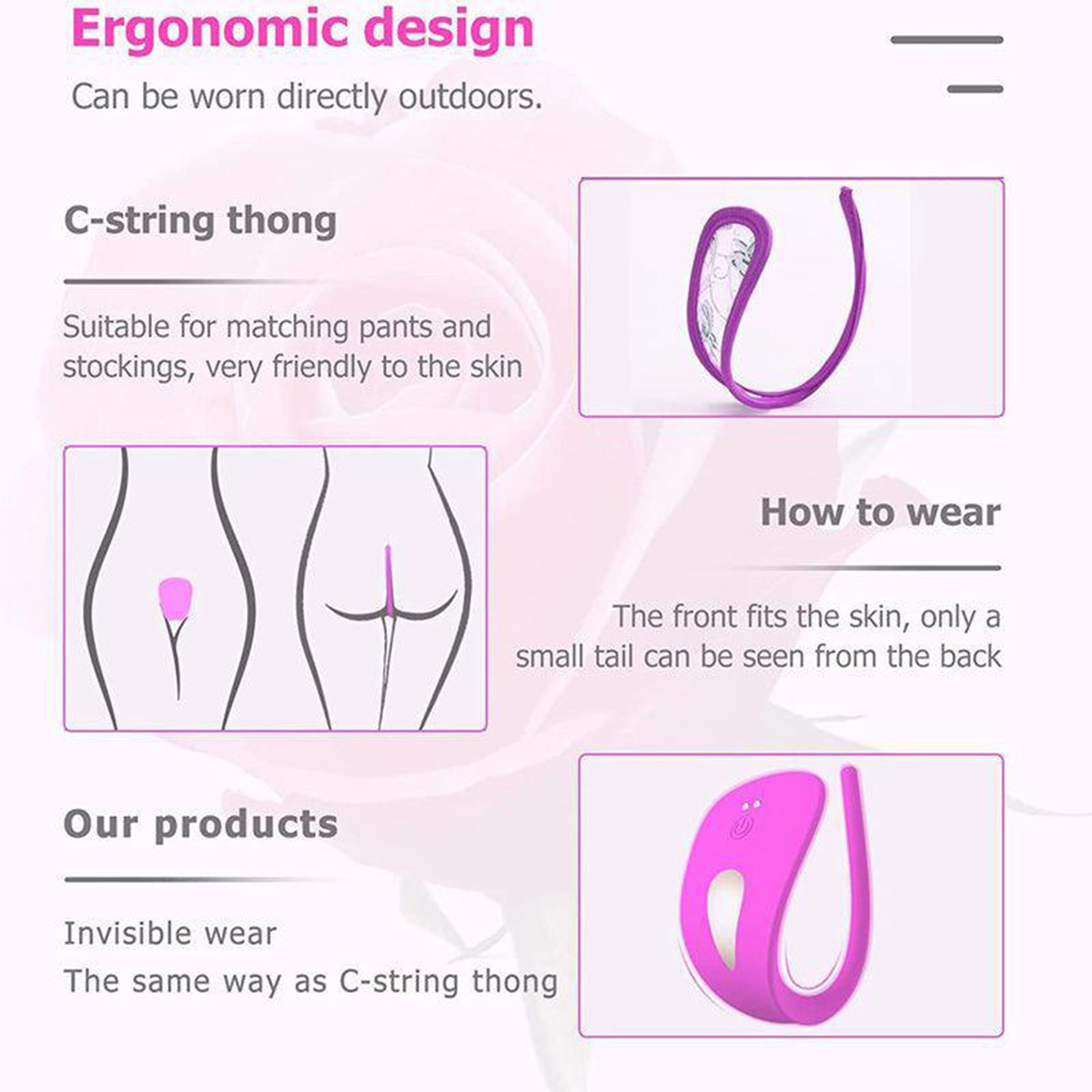 Remote Control Wireless Remote Control Wearable Vibrating Egg For Women