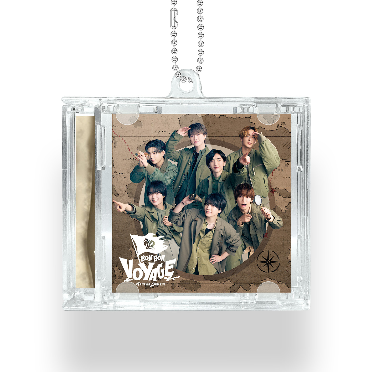 NFCミニCDキーリング【なにわ男子/BON BON VOYAGE】-YITOTO™推し活がもっと楽しくなる