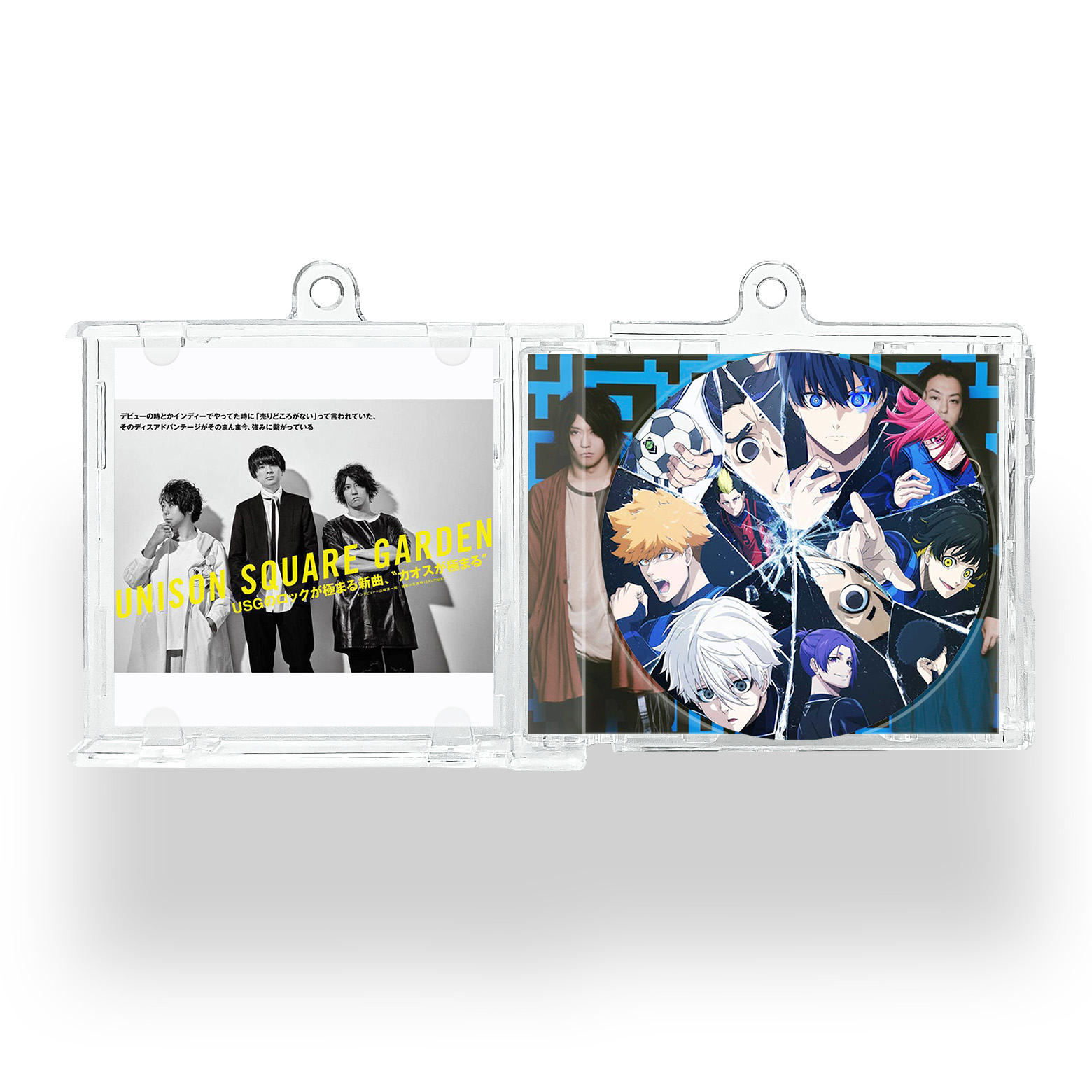 NFCミニCDキーリング【UNISON SQUARE GARDEN /カオスが極まる】-YITOTO™推し活がもっと楽しくなる