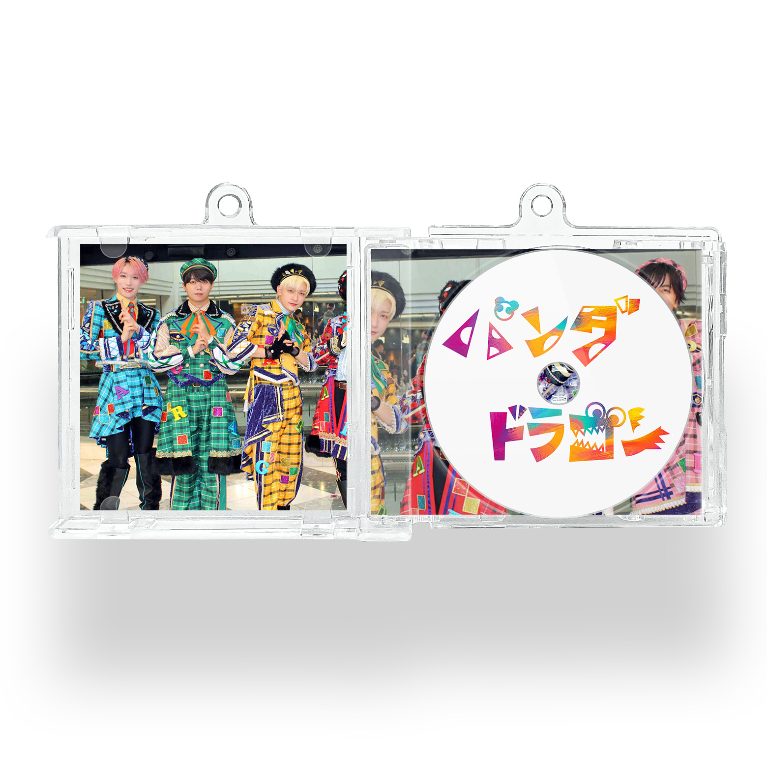 NFCミニCDキーリング【パンダドラゴン/ないとびふぉーあだんす】