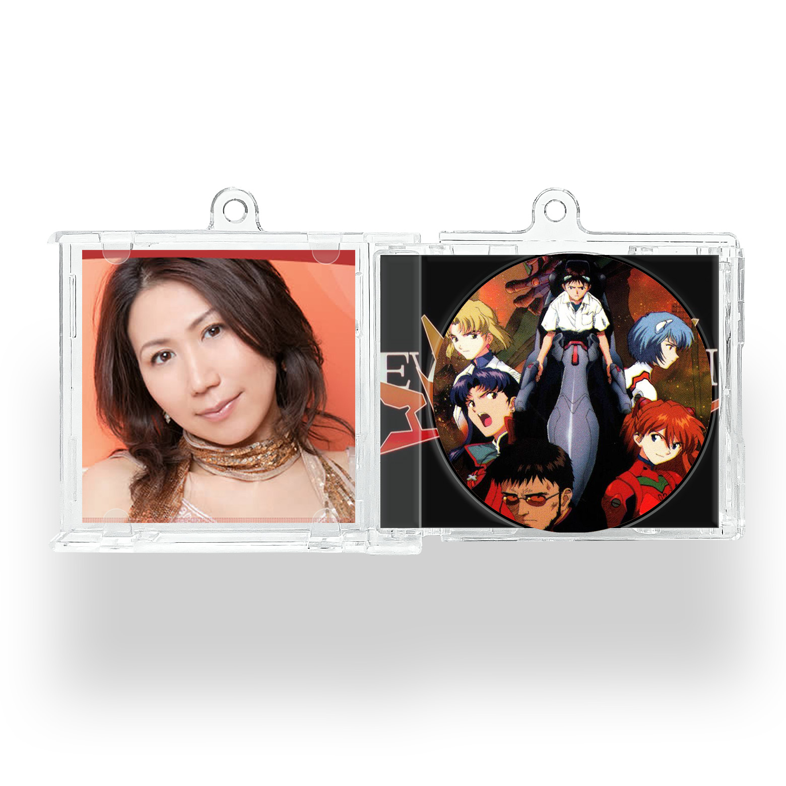 NFCミニCDキーリング【高橋洋子/残酷な天使のテーゼ】-YITOTO™推し活がもっと楽しくなる