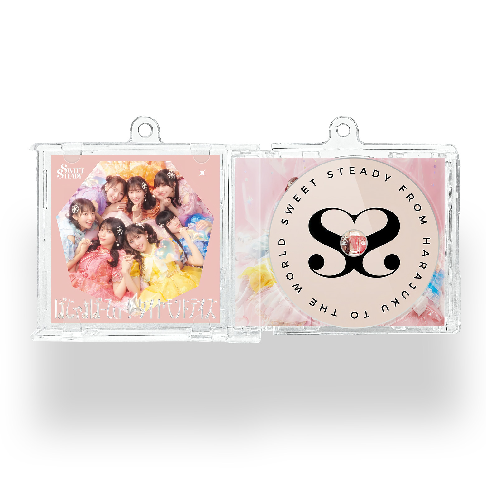 NFCミニCDキーリング【SWEET STEADY/ぱじゃまぱーてぃー！/ ダイヤモンドデイズ】