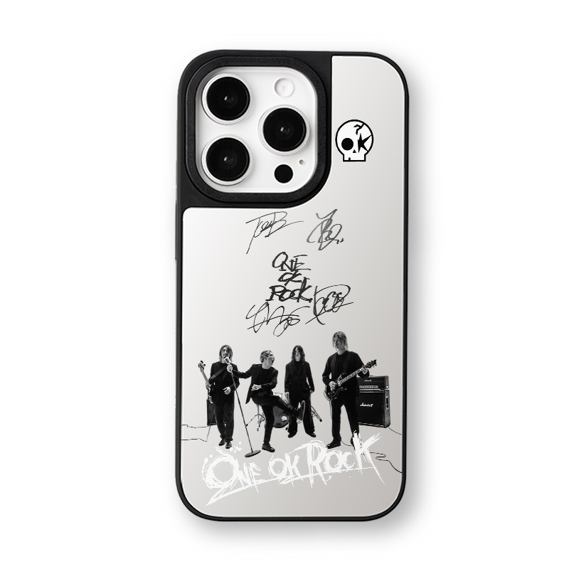 マットバンパー×ミラー スマホケース【ONE OK ROCK】-B
