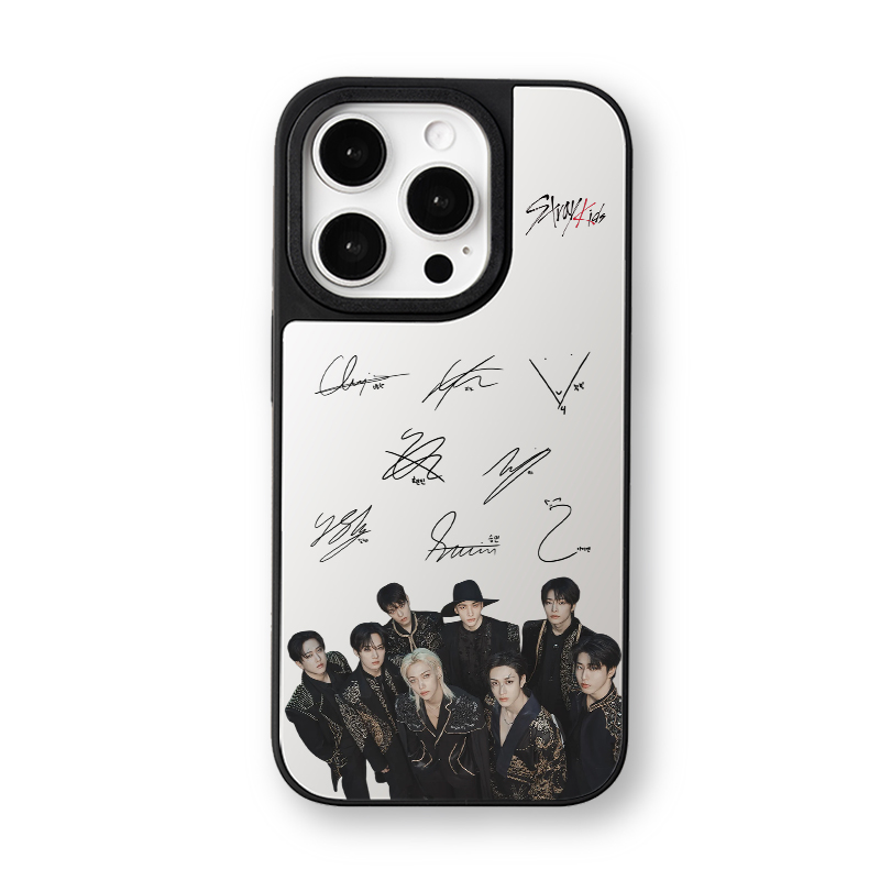 マットバンパー×ミラー スマホケース【Stray Kids/별, 빛 (STAY)】