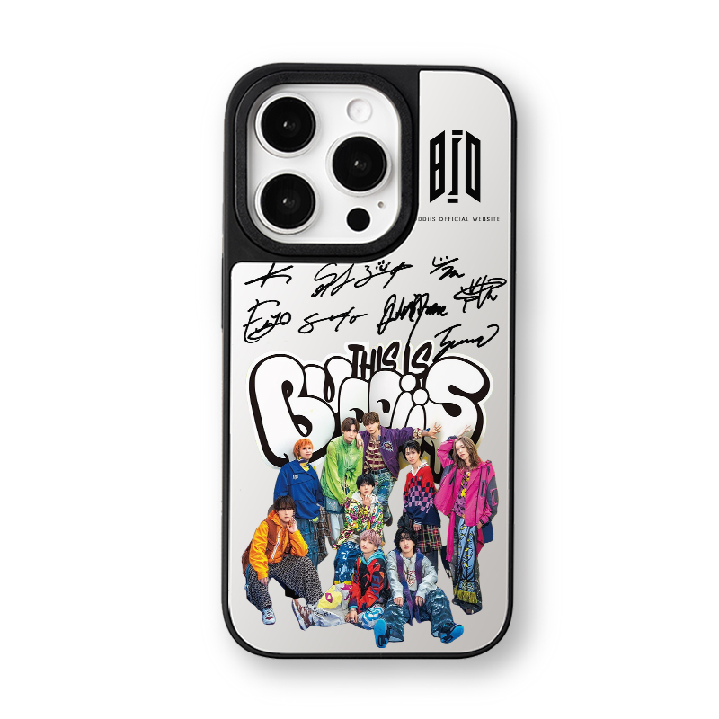 マットバンパー×ミラー スマホケース【BUDDiiS/THIS IS BUDDiiS】