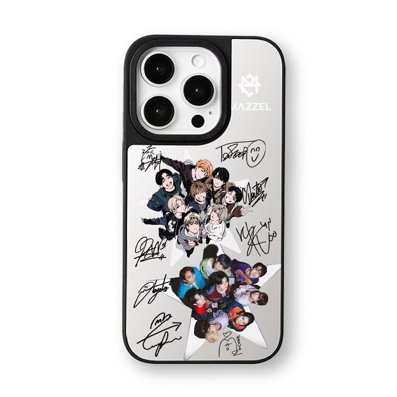 マットバンパー×ミラー スマホケース【MAZZEL/BANQUET BANG】