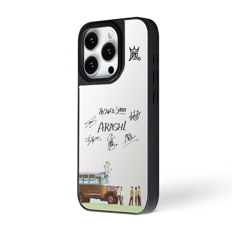 マットバンパー×ミラー スマホケース【嵐ARASHI/Five】