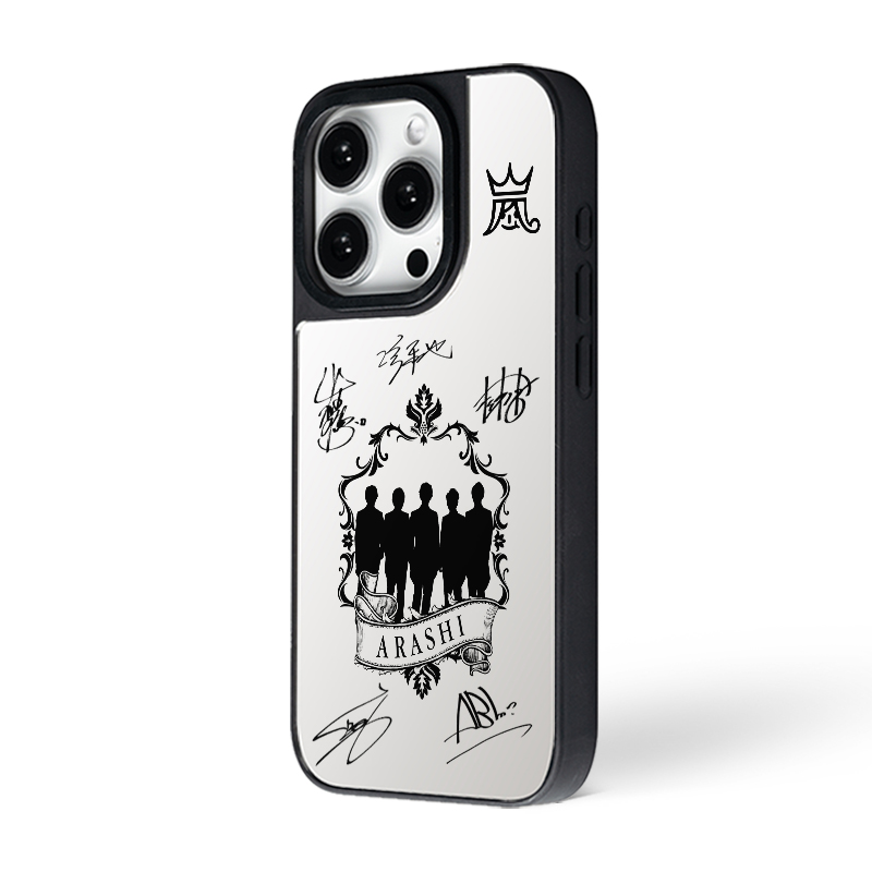 マットバンパー×ミラー スマホケース【嵐ARASHI】