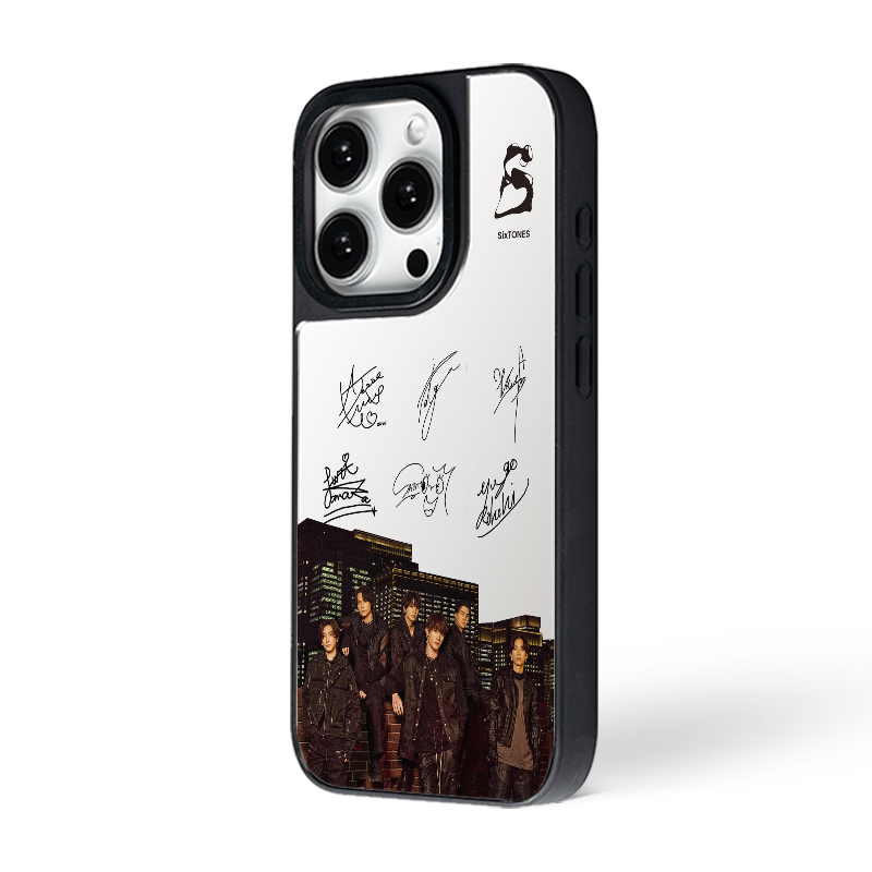 マットバンパー×ミラー スマホケース【SixTONES/Rebellion】