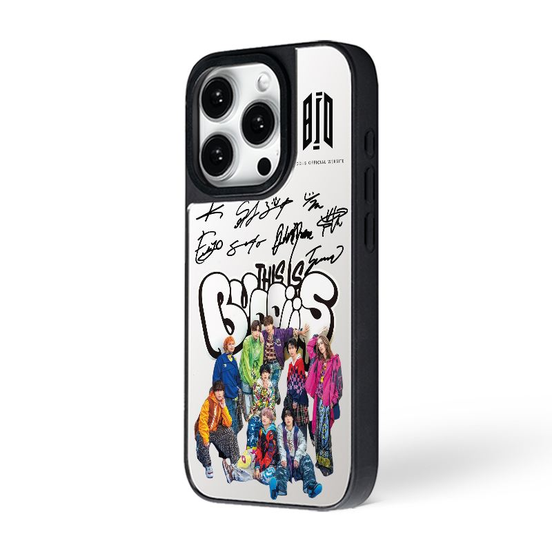 マットバンパー×ミラー スマホケース【BUDDiiS/THIS IS BUDDiiS】