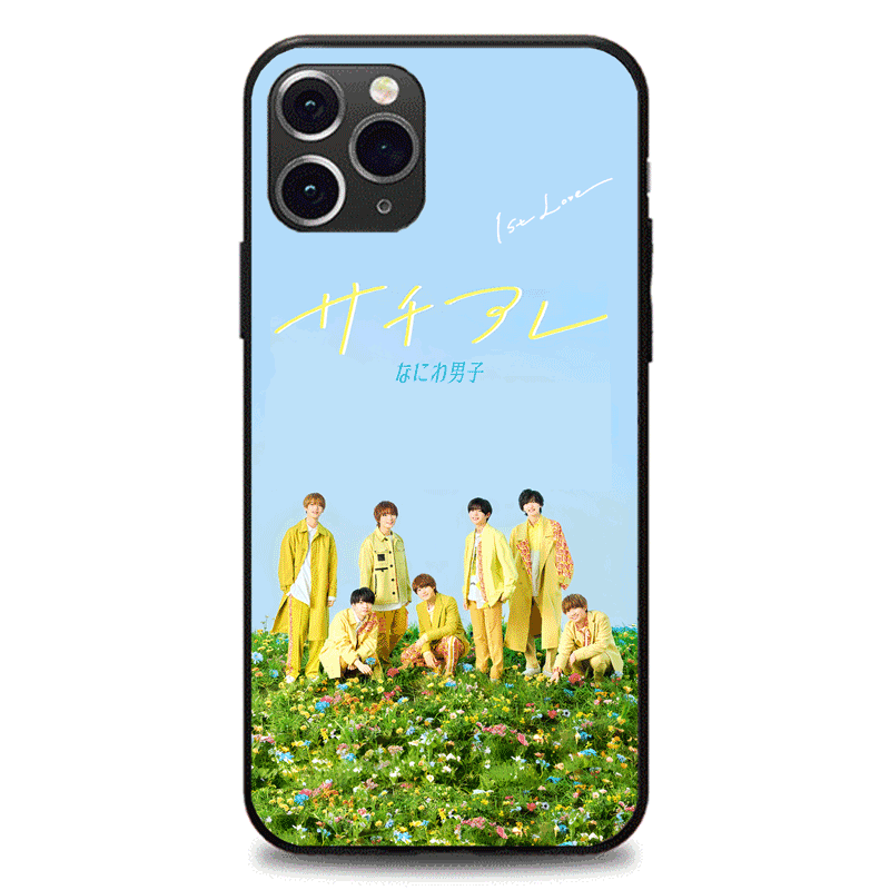 発光するスマートフォンケース 【なにわ男子】5種類