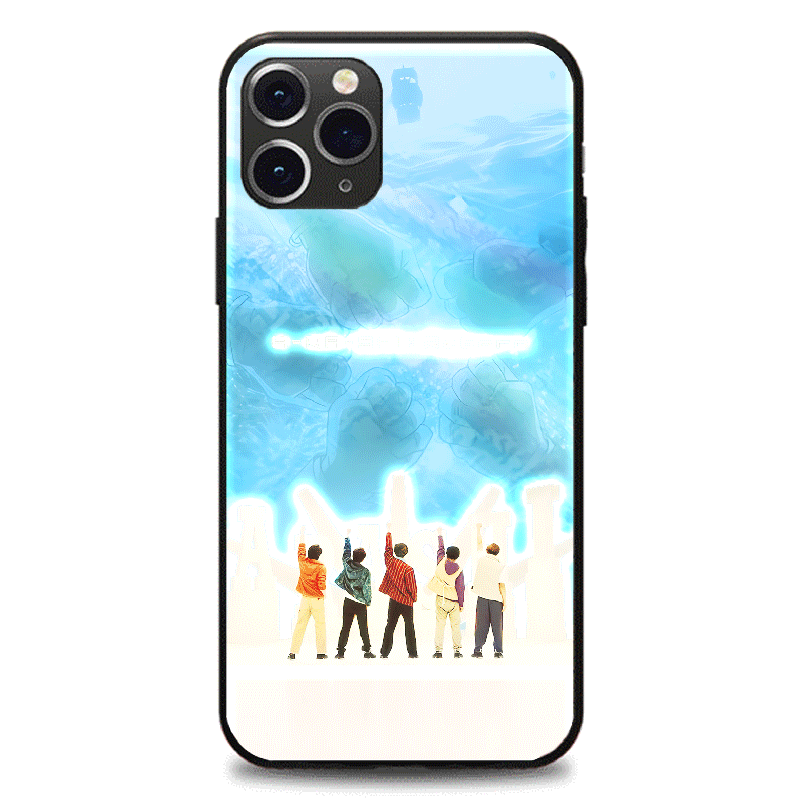 発光するスマートフォンケース 【嵐 ARASHI】7種類