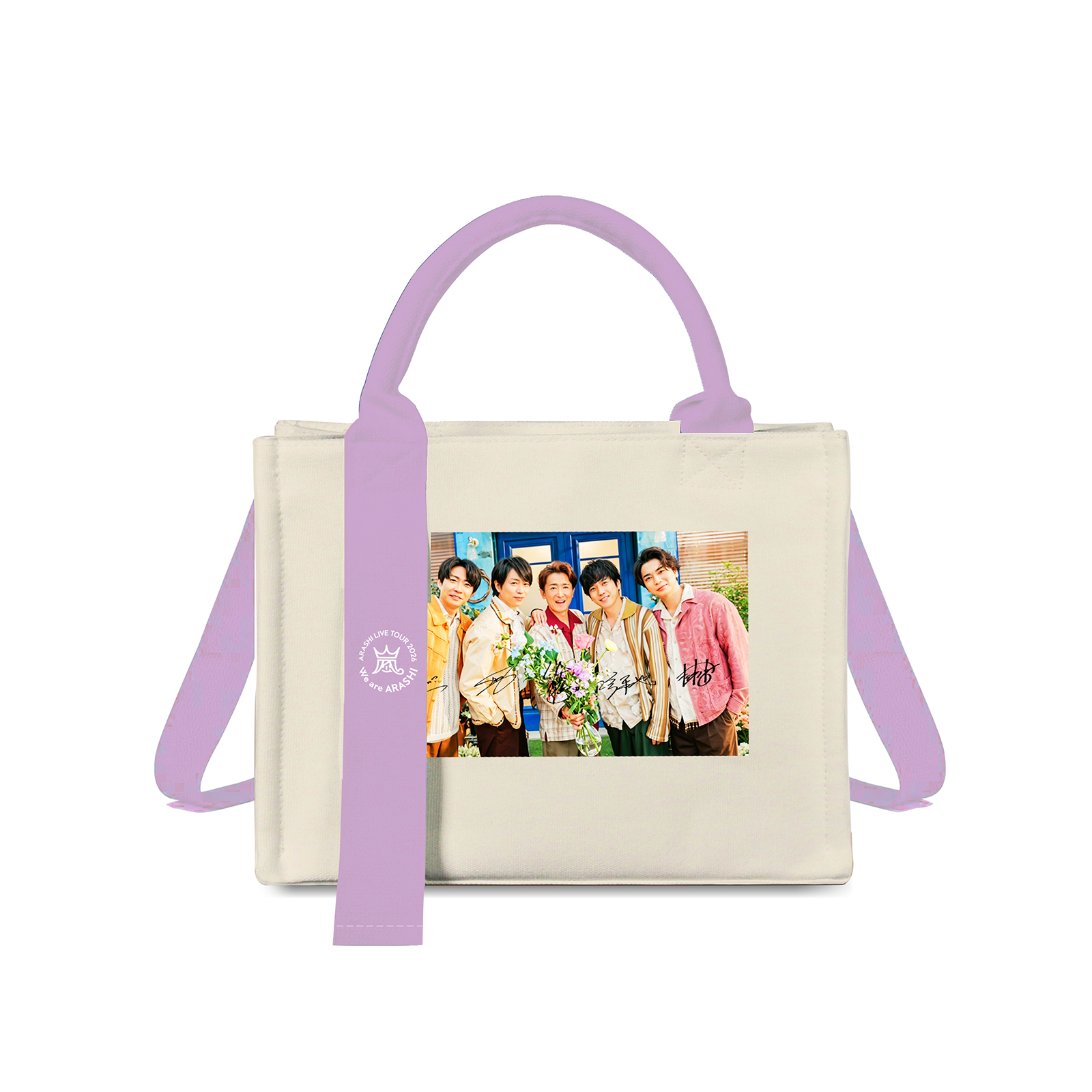 嵐 グッズ | トートバッグキャンバスバッグ【嵐ARASHI】-YITOTO™推し活