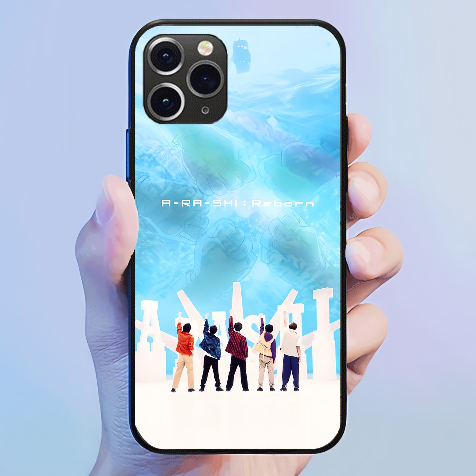 発光するスマートフォンケース 【嵐 ARASHI】7種類