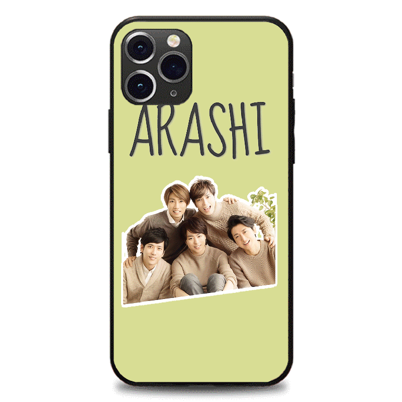 発光するスマートフォンケース 【嵐 ARASHI】7種類