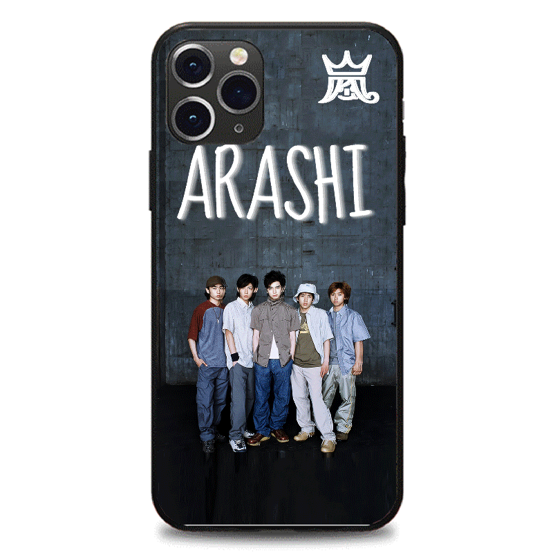 発光するスマートフォンケース 【嵐 ARASHI】7種類