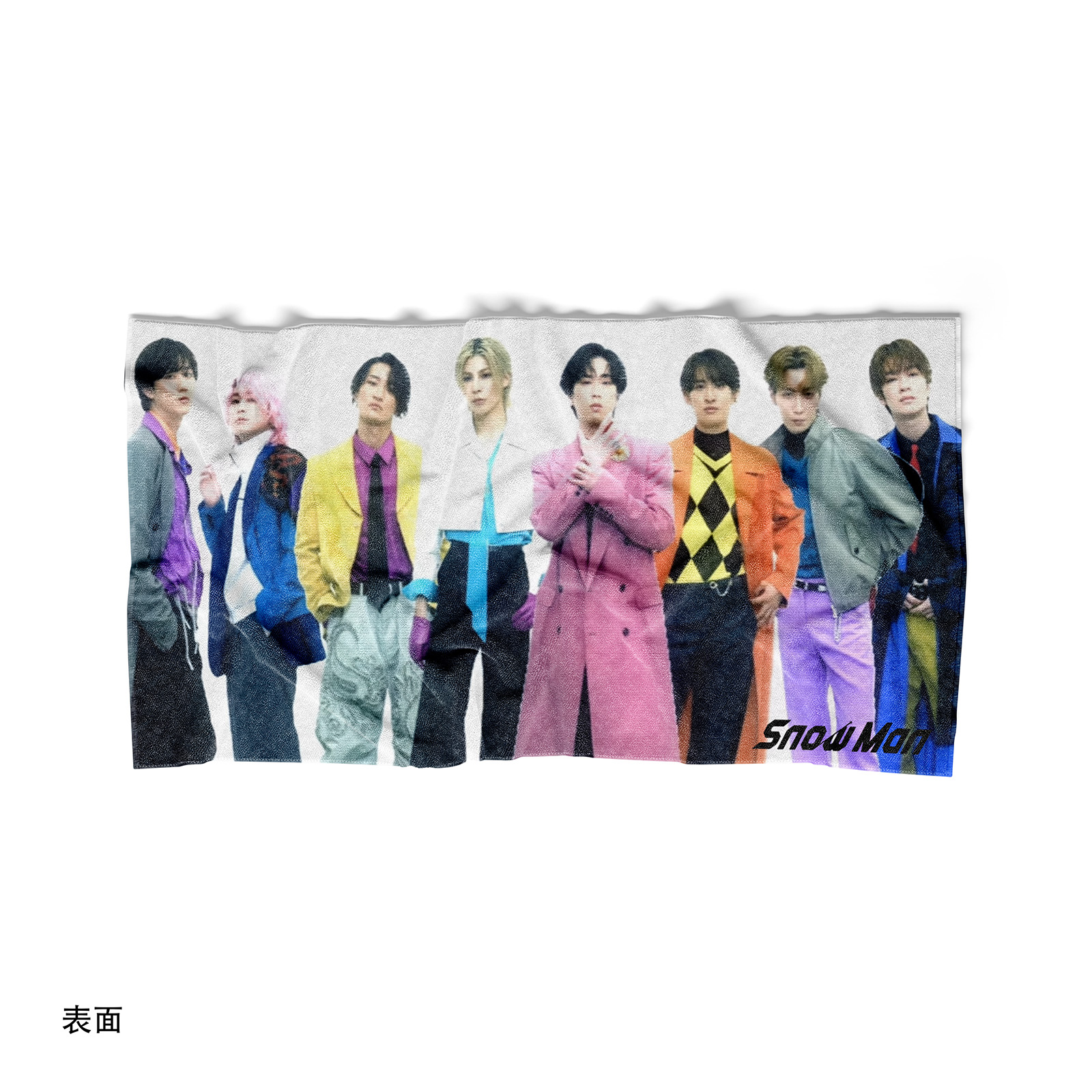 両面プリントタオル【SnowMan】