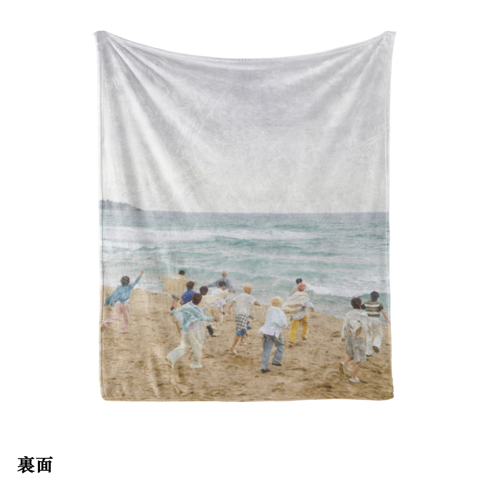 エアコン対策 快適プリントブランケット【SEVENTEEN】
