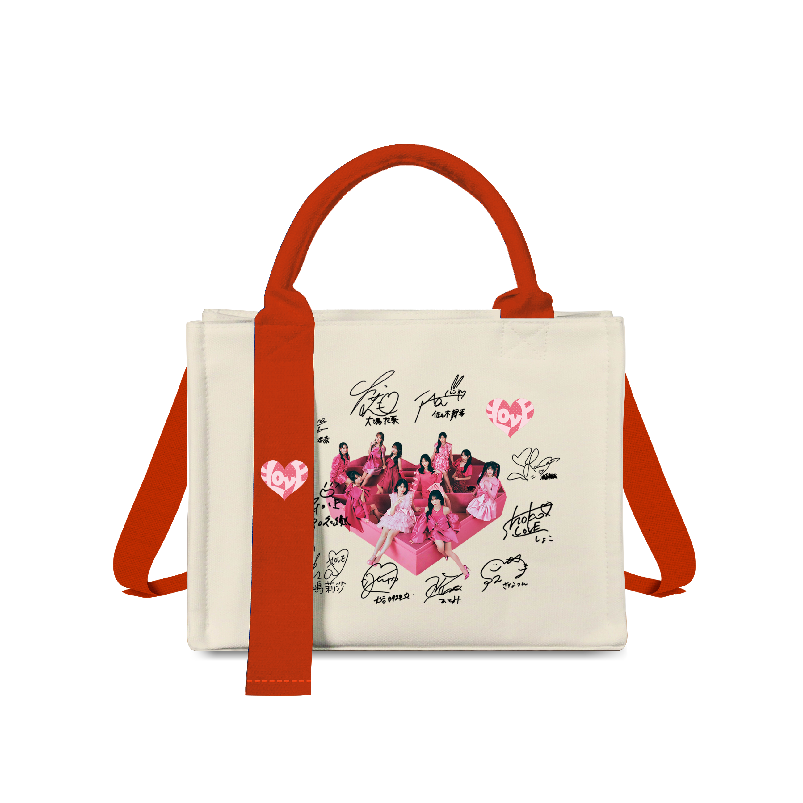 トートバッグキャンバスバッグ【イコールラブ=LOVE】