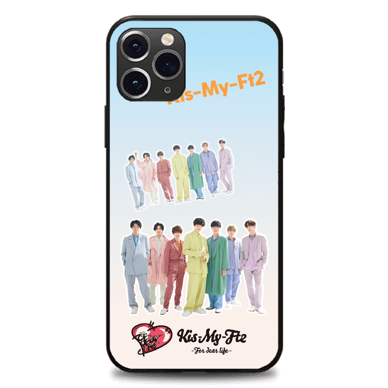 発光するスマートフォンケース 【Kis-My-Ft2】4種類