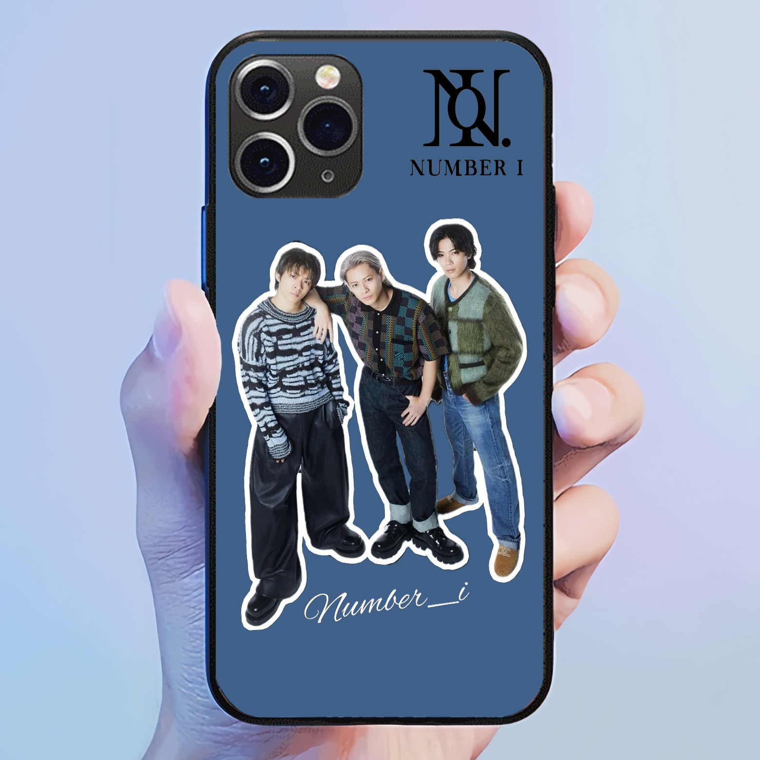 発光するスマートフォンケース 【Number_i】3種類