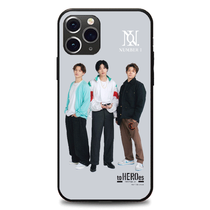 発光するスマートフォンケース 【Number_i】3種類