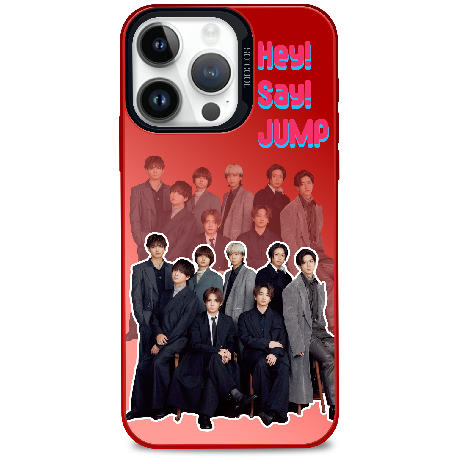 彩りのシルバースマホケース【Hey! Say! JUMP】2種類