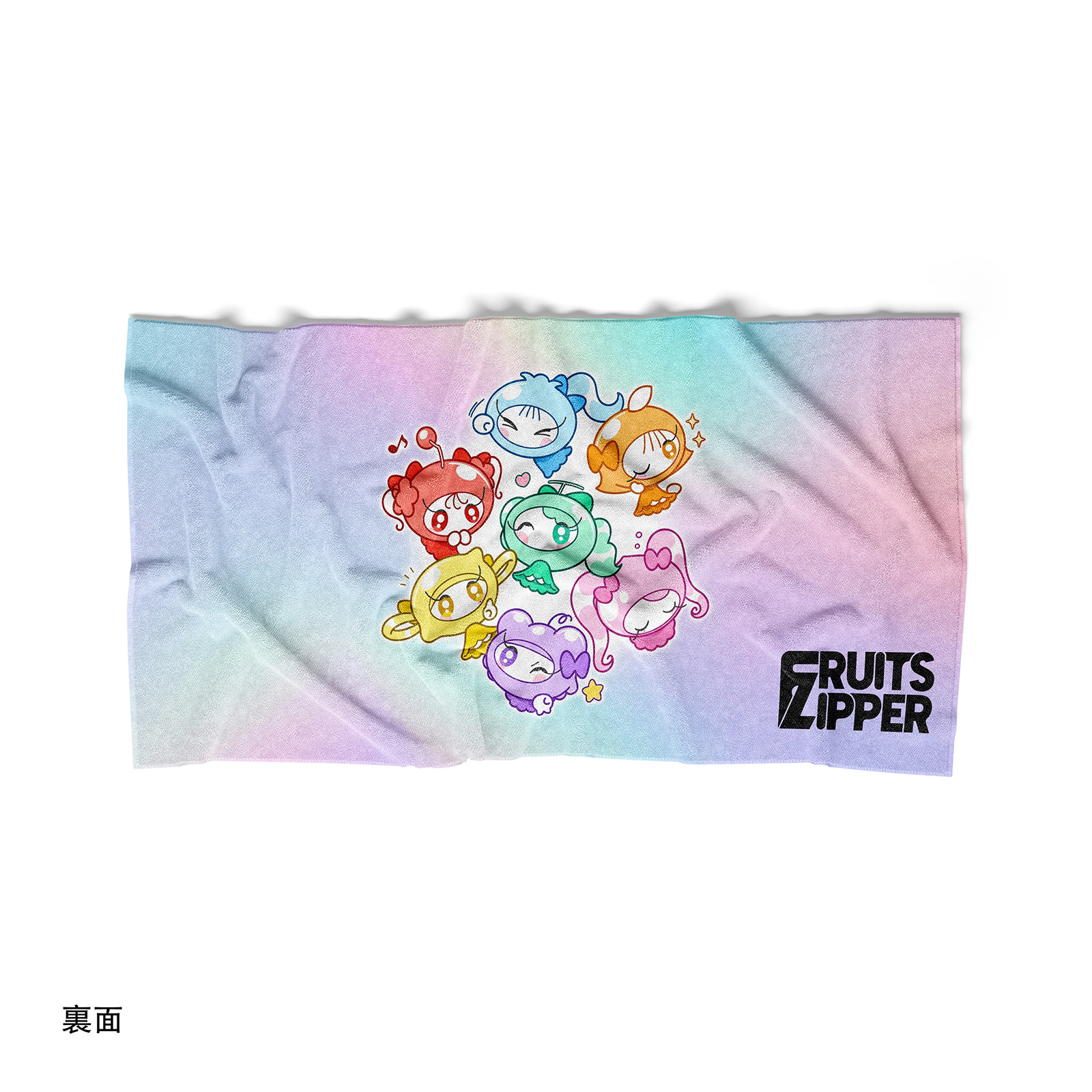 両面プリントタオル【FRUITS ZIPPER/Power of Love】