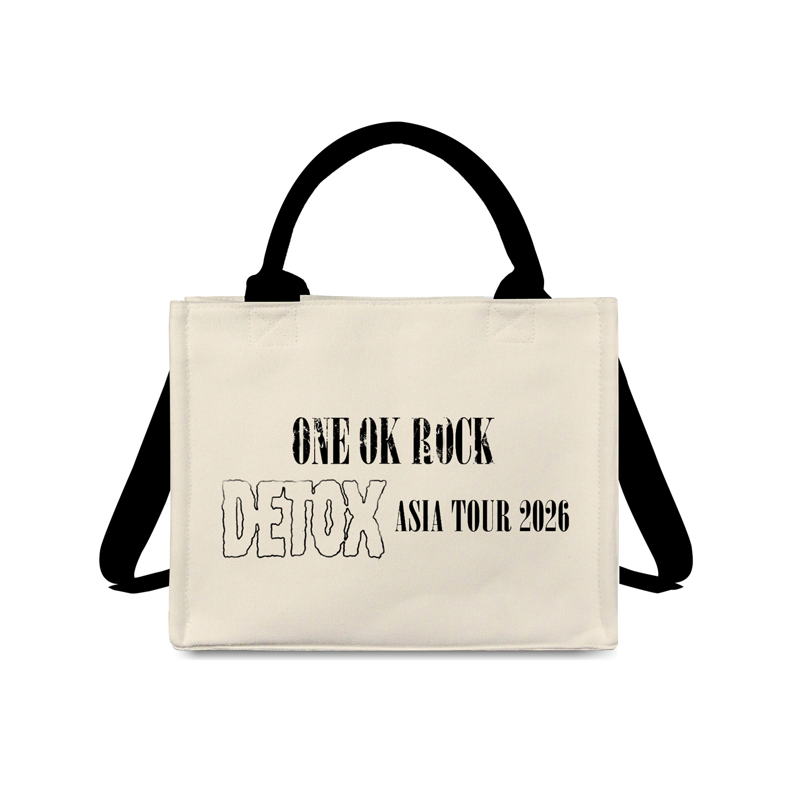 トートバッグキャンバスバッグ【ONE OK ROCK/DETOX JAPAN TOUR 2026】