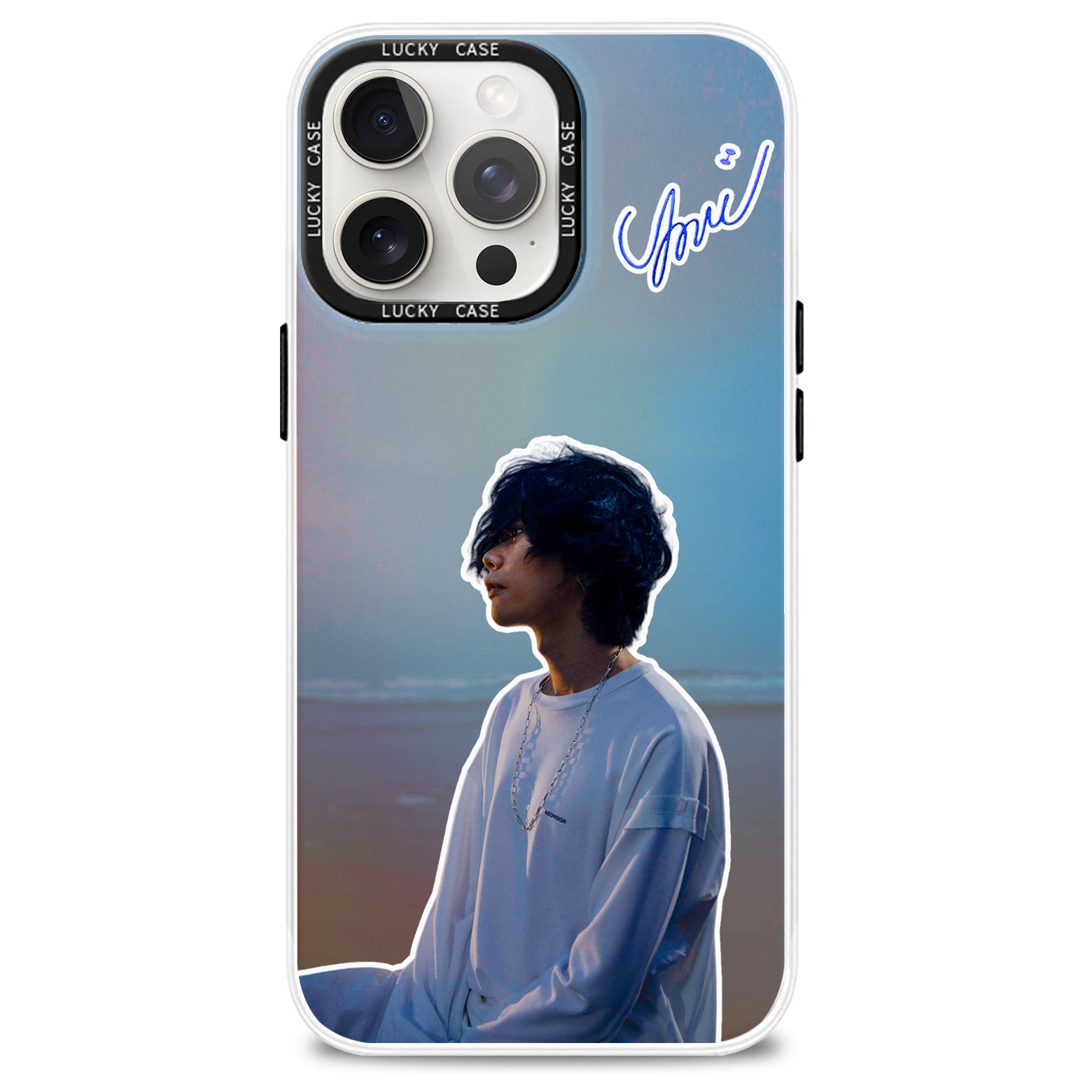 レーザーグラデーションスマートフォンケース【米津玄師】