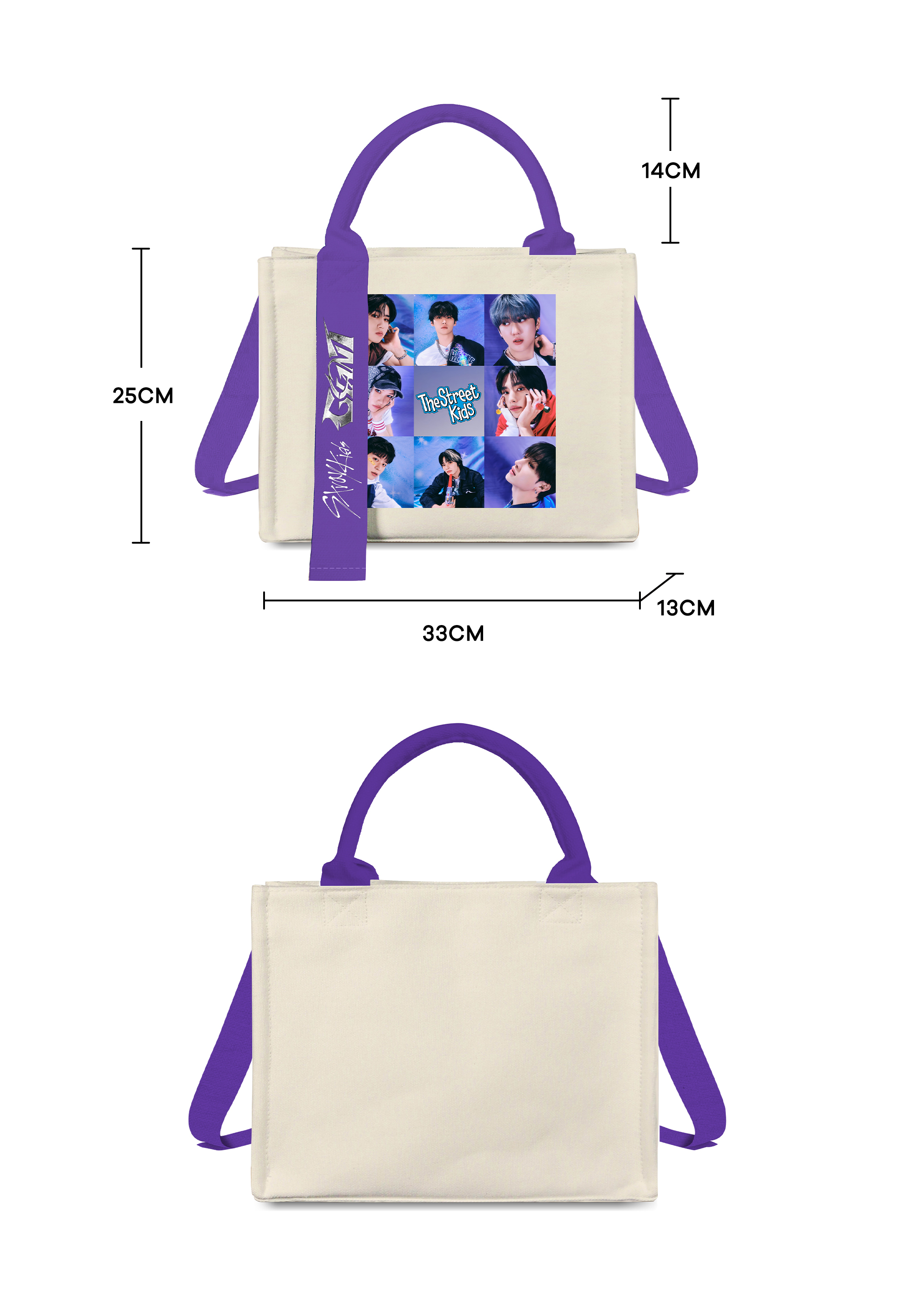 トートバッグキャンバスバッグ【StrayKids/GIANT】