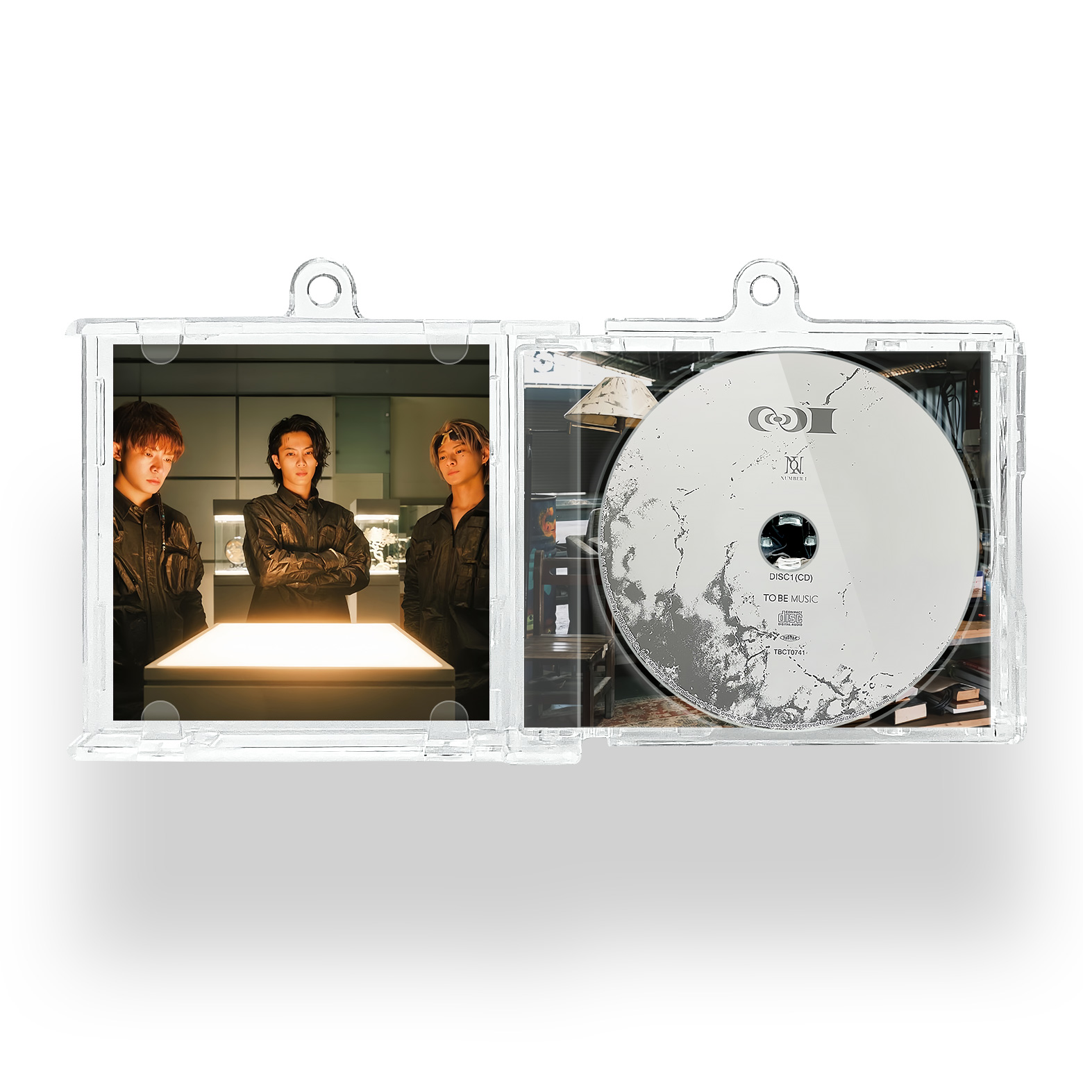 NFCミニCDキーリング【Number_i/HIRAKEGOMA】-YITOTO™推し活がもっと