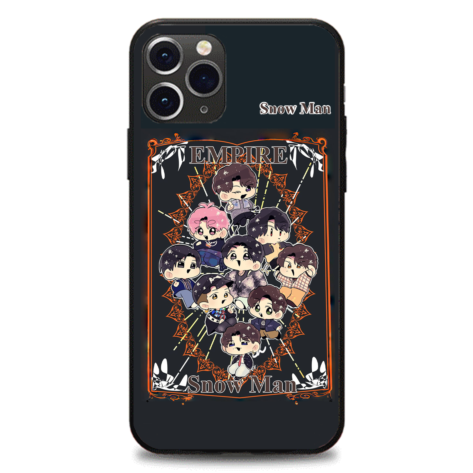 発光するスマートフォンケース 【SnowMan/EMPIRE】