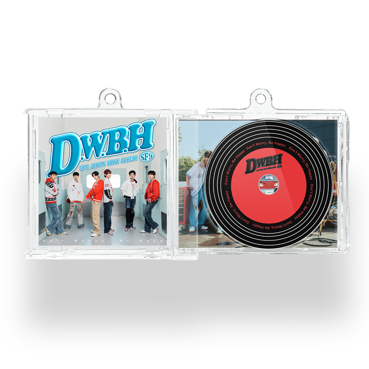 NFCミニCDキーリング【SF9/D.W.B.H】