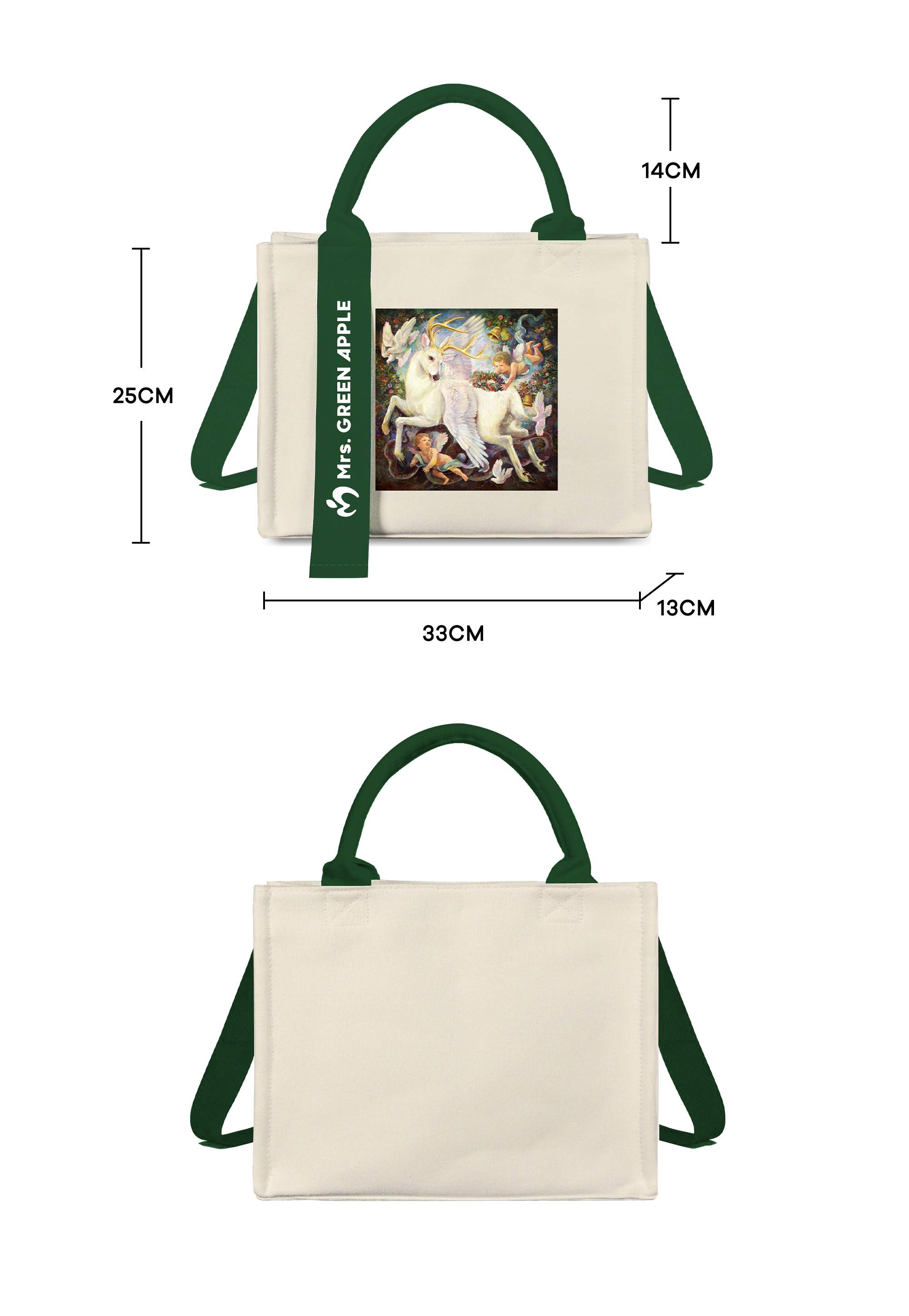 トートバッグキャンバスバッグ【MrsGREENAPPLE/Soranji】