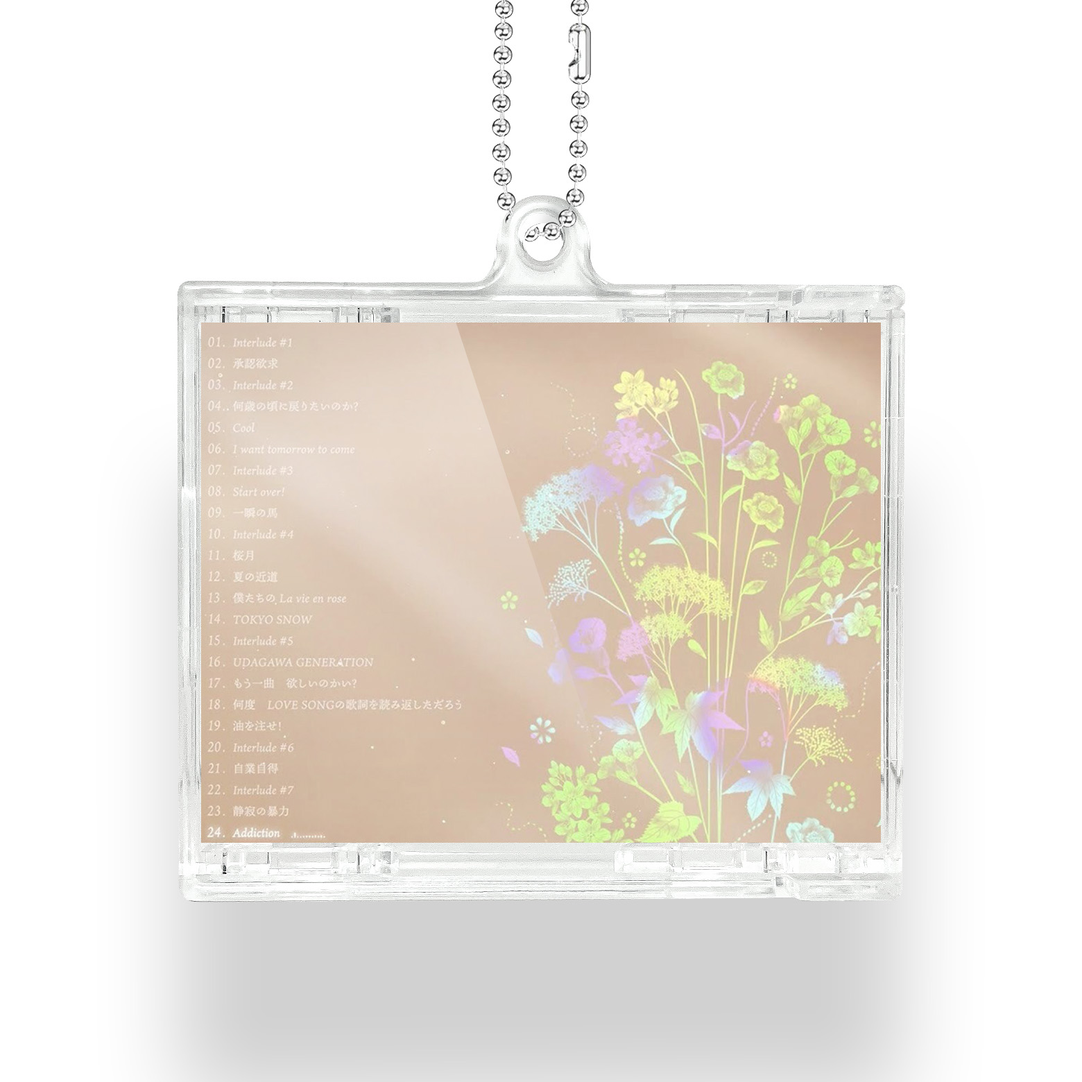 NFCミニCDキーリング【櫻坂46/Addiction】-YITOTO™推し活がもっと楽しくなる