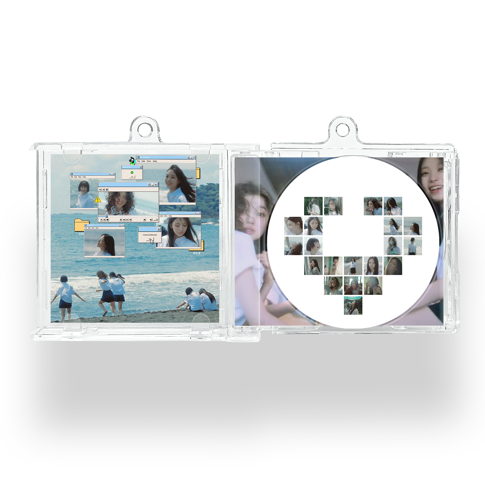 NFCミニCDキーリング【NEWJEANS/NJZ/MHDHH/BubbleGum】-YITOTO™推し活がもっと楽しくなる