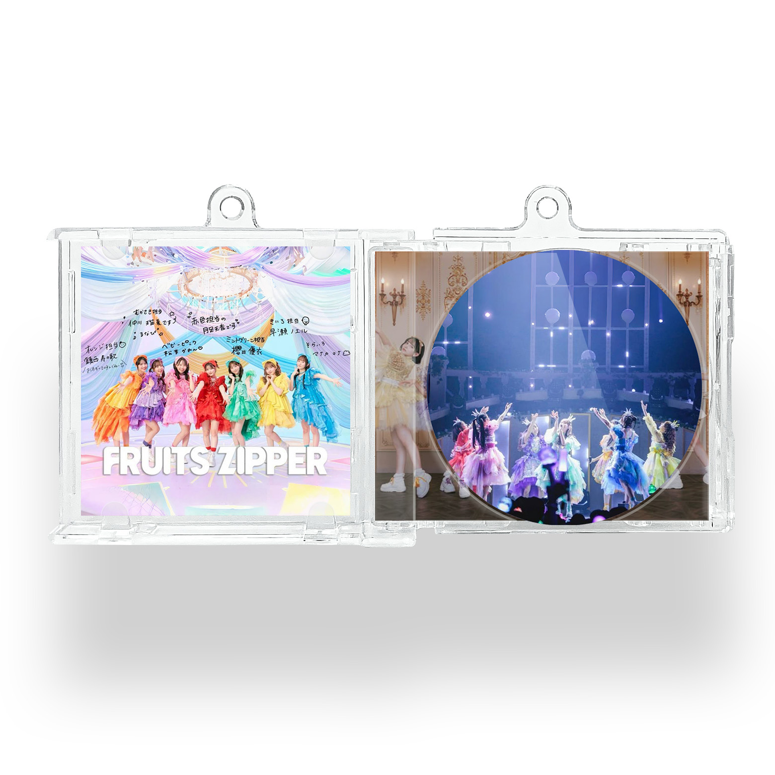 NFCミニCDキーリング【FRUITS ZIPPER/KawaiiってMagic】-YITOTO™推し活がもっと楽しくなる