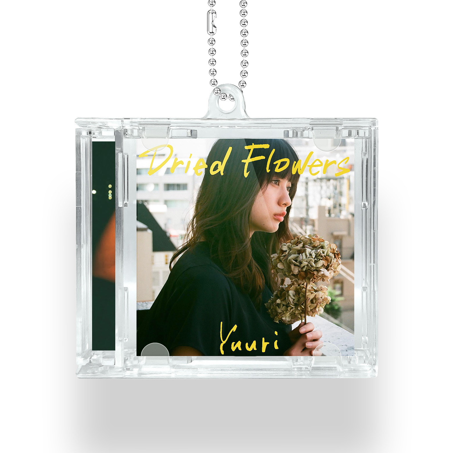 NFCミニCDキーリング【優里Yuuri/ドライフラワー】-YITOTO™推し活がもっと楽しくなる