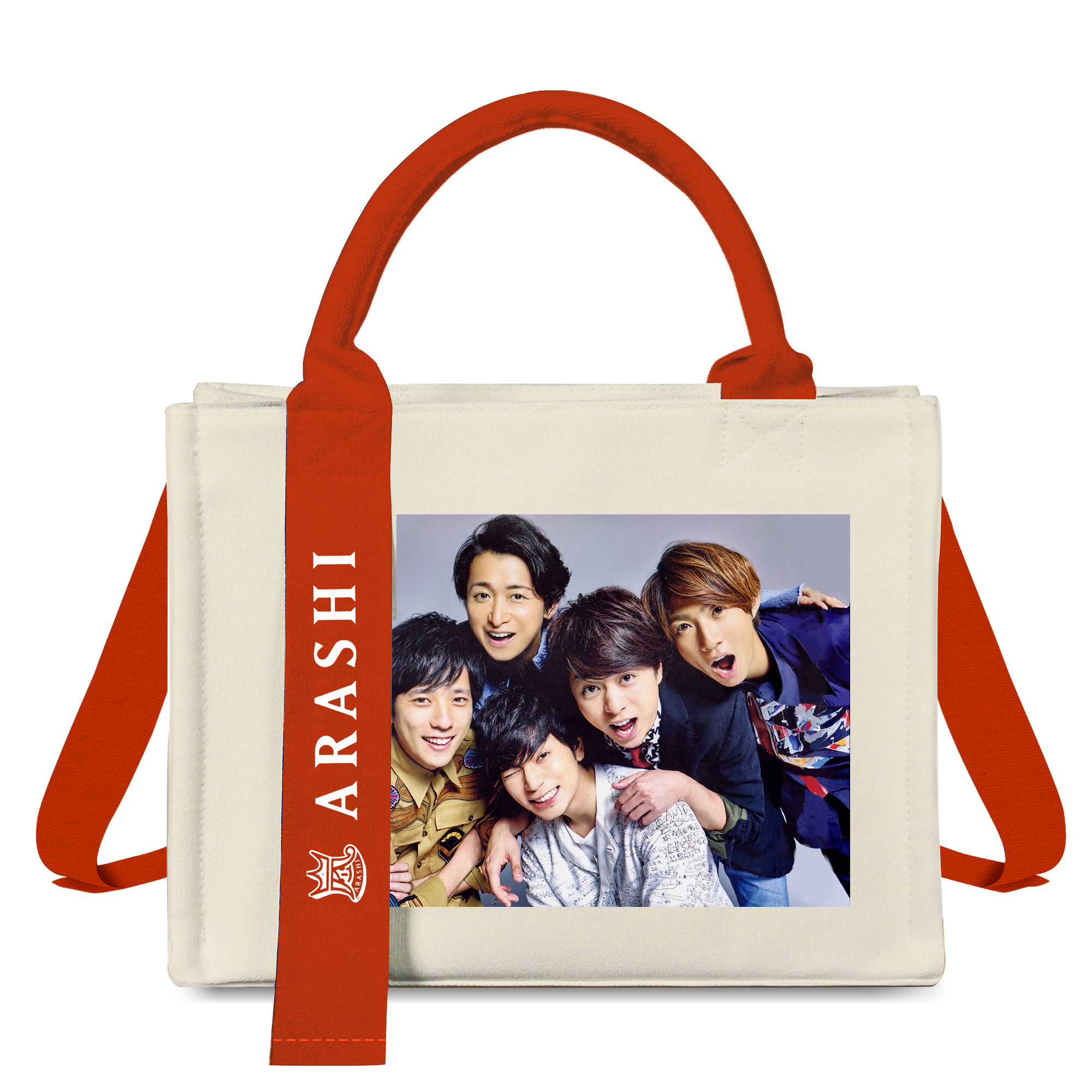 トートバッグキャンバスバッグ【嵐ARASHI】-YITOTO™推し活がもっと楽しくなる