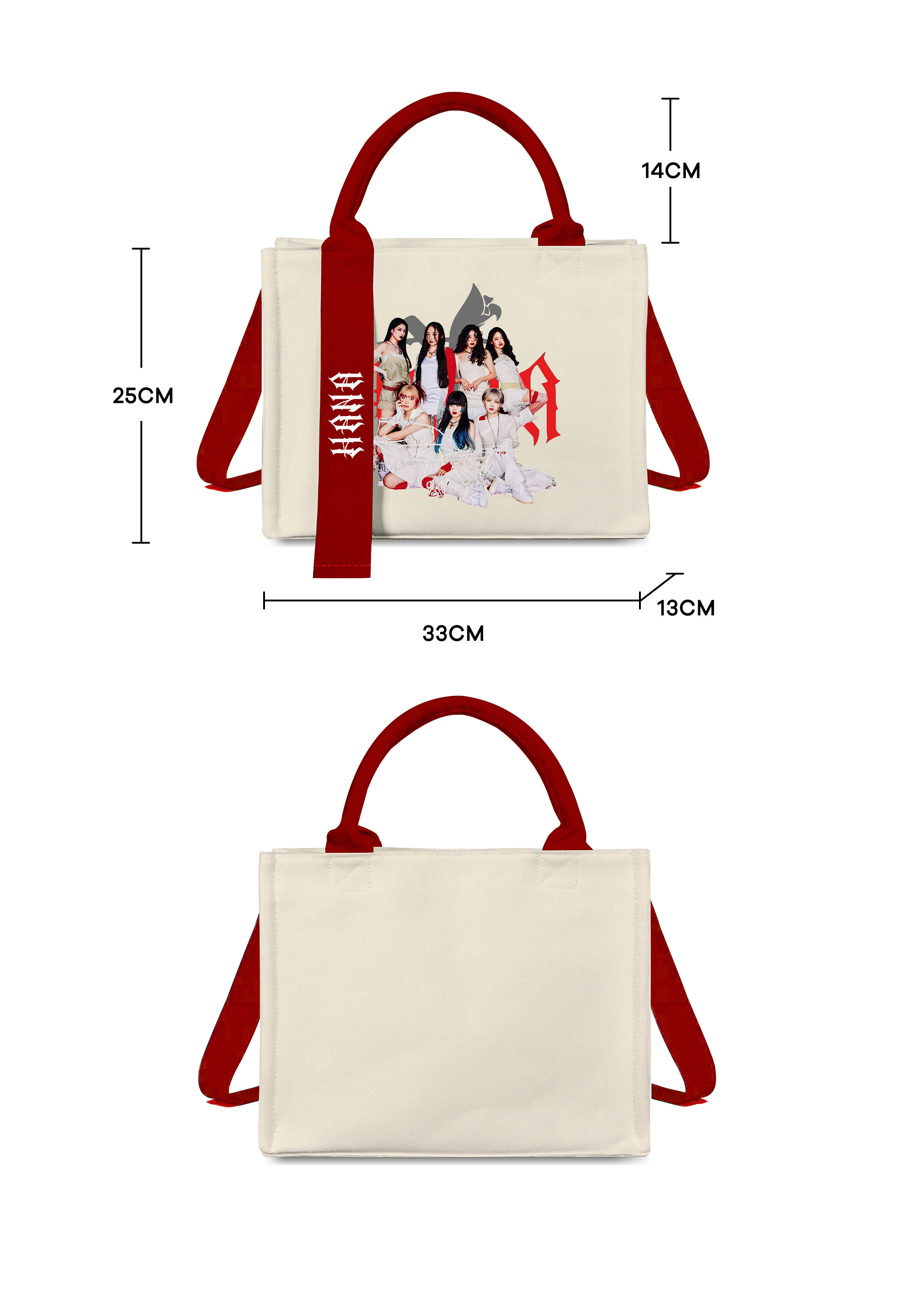 HANA ロッキン グッズ |トートバッグキャンバスバッグ【HANA