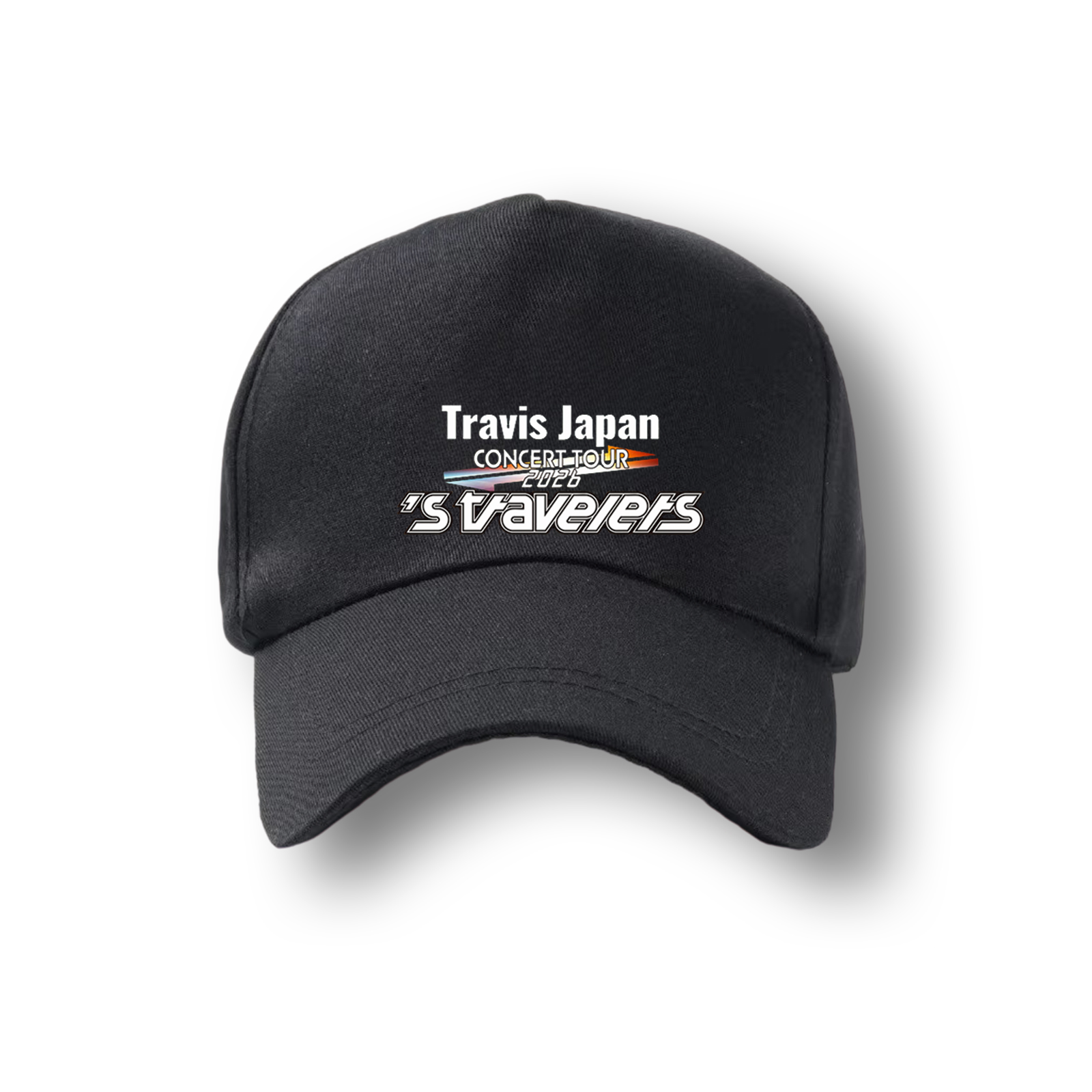 カジュアルキャップ-黒【Travis Japan】