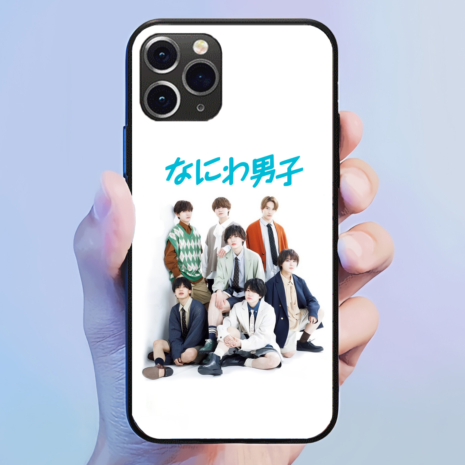 発光するスマートフォンケース 【なにわ男子】5種類