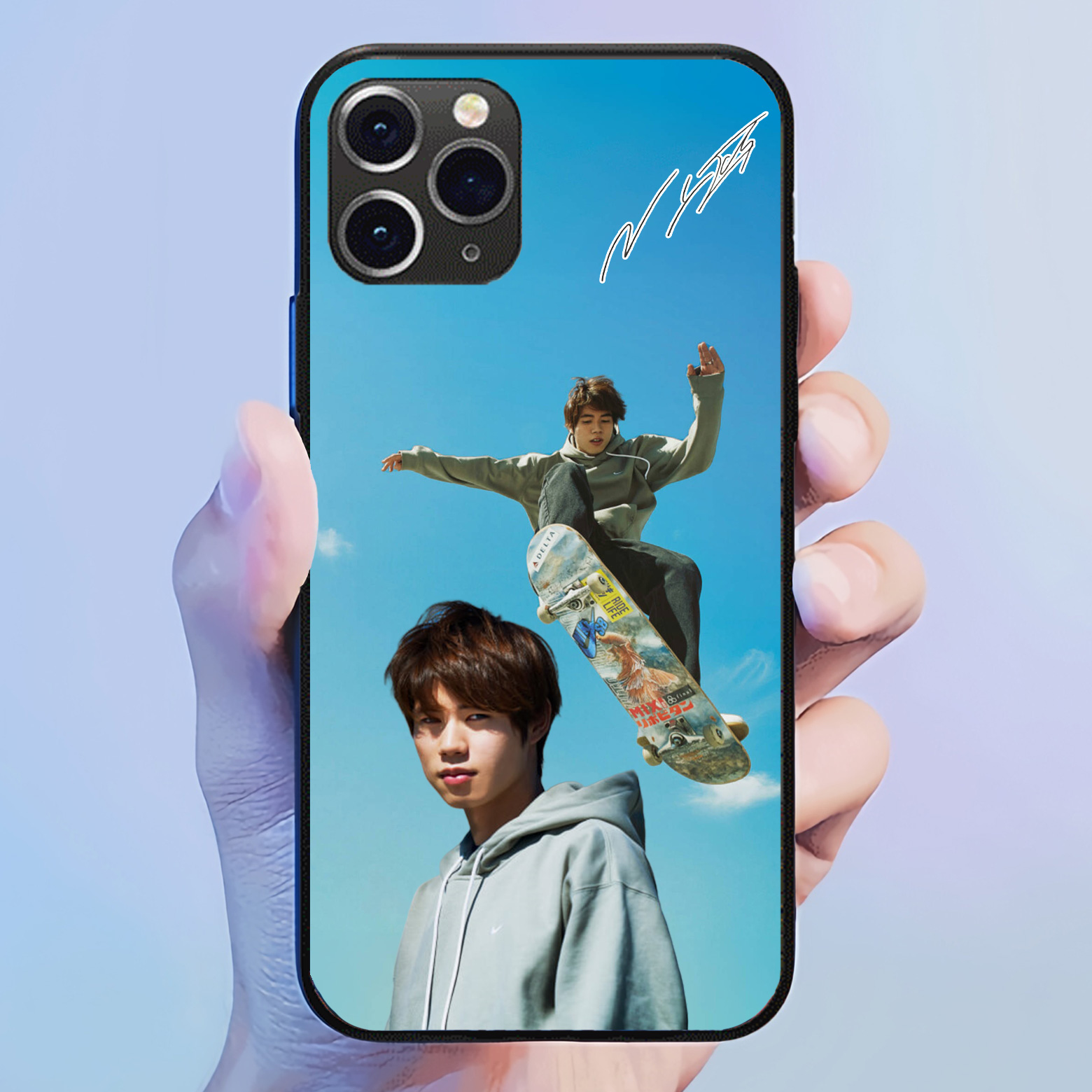 発光するスマートフォンケース 【堀米雄斗/ほり ようと】2種類