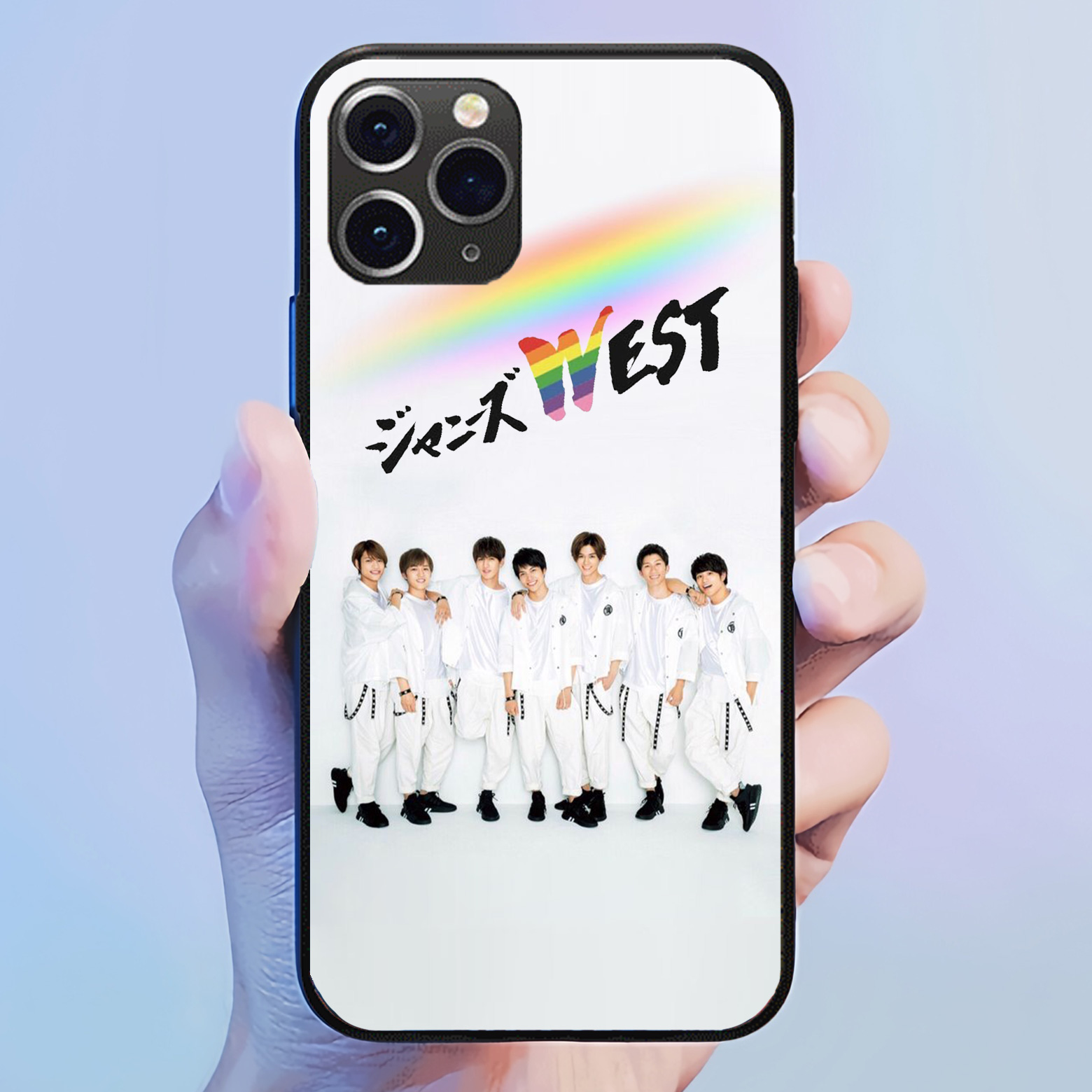 発光するスマートフォンケース 【WEST.】6種類