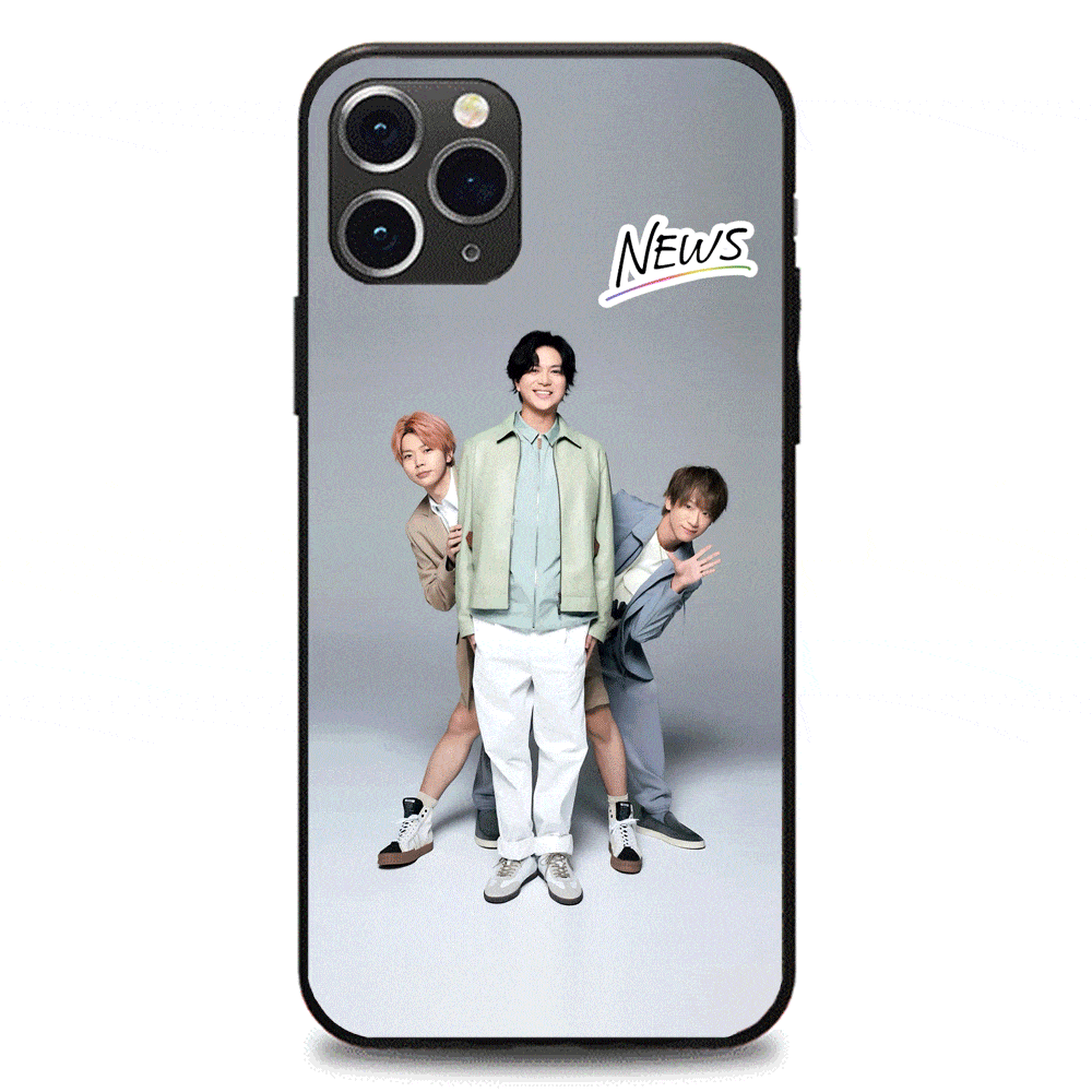 発光するスマートフォンケース 【NEWS】2種類