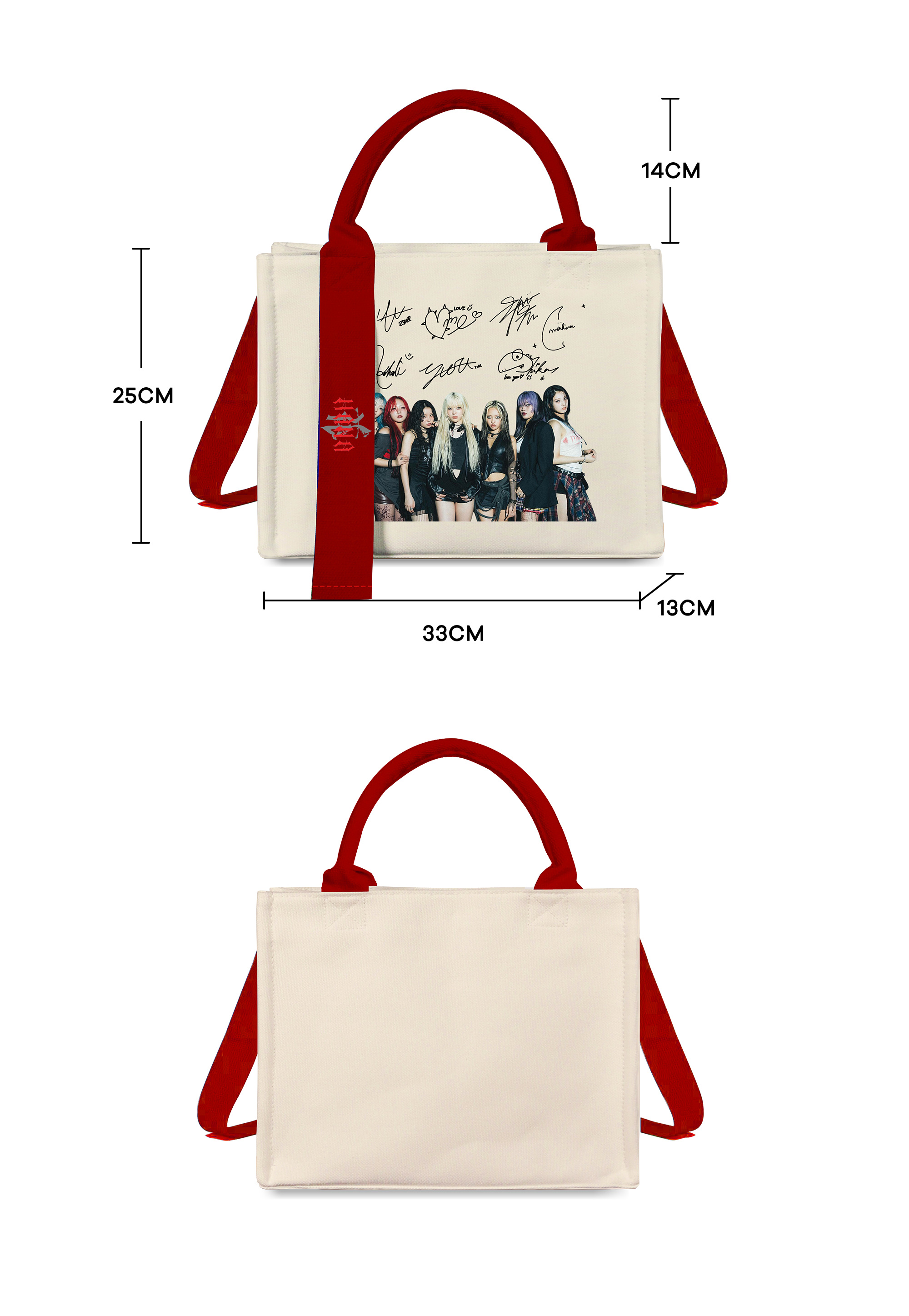 トートバッグキャンバスバッグ【HANA/My Body】